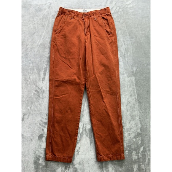 Levi's Other - Levi's XX Chino EZ Pants Mens XS 26x31 Red Tapered Drawstring Golf Two Horse
